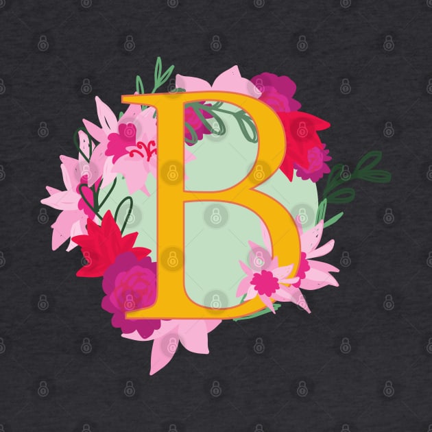 Monogram B, Personalized Initial by Bunniyababa